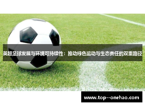 英超足球发展与环境可持续性：推动绿色运动与生态责任的双重路径